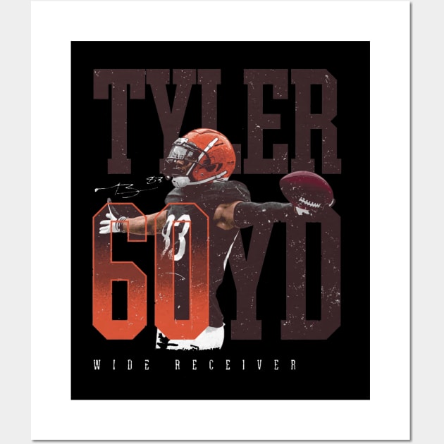 Tyler Boyd Cinncinati 60YD Wall Art by Chunta_Design